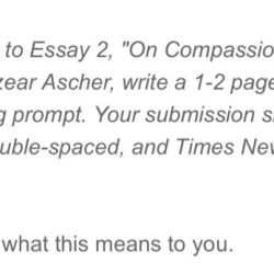 On compassion by barbara ascher