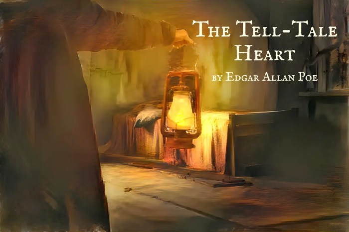 The tell tale heart annotated